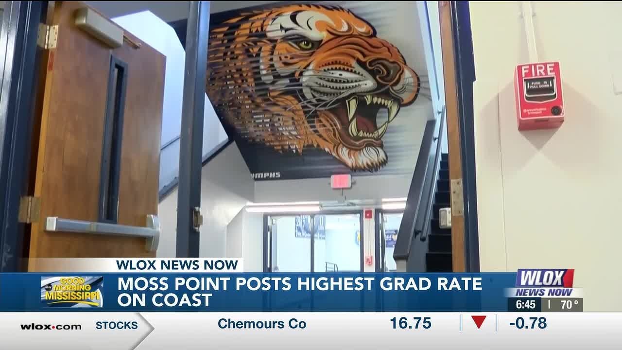 Moss Point School District leads Coast in graduation rates