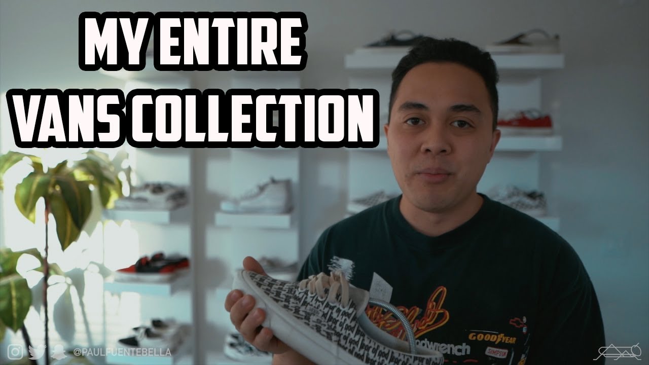 моя коллекция кроссовок VANS: Vans Vault, Fear of God, CDG и другие...