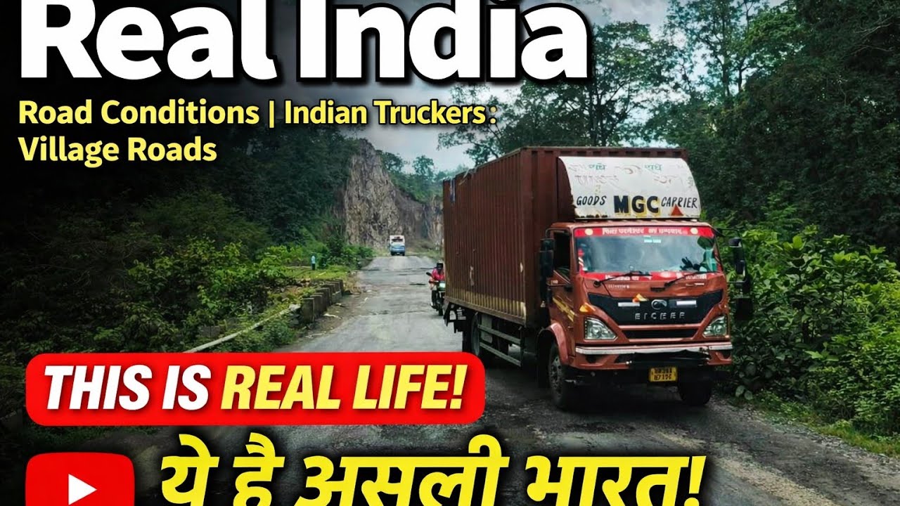 Real Life India village bhopal Road 🛣️ #viralvideo #viralvlogs #reallifeindia #realvlog #truckdriver