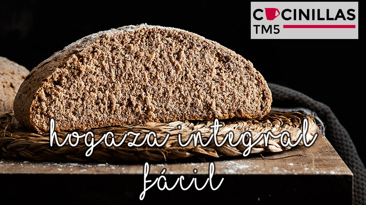 Hogaza de Pan 100% Integral Fácil | Recetas Thermomix