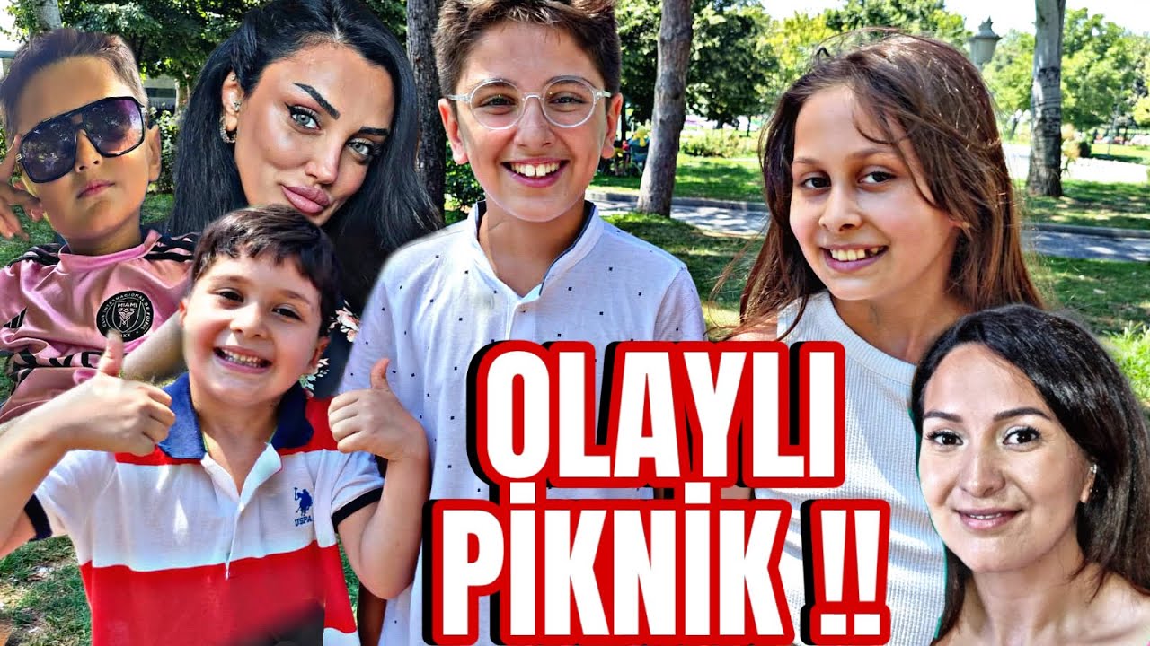 Tubi ile Efe'yle  Piknik Vlog !! Kargalar her şeyi yedi !!😱