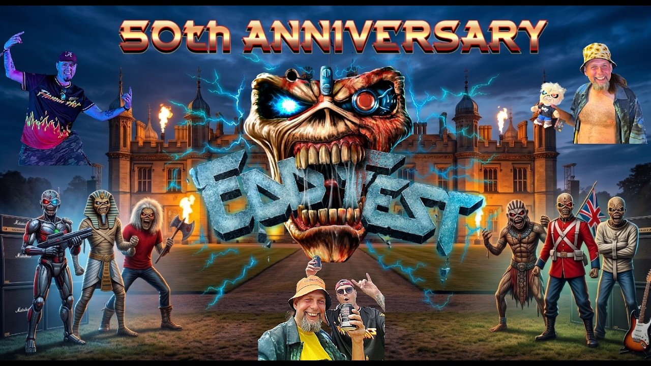 Iron Maiden's 50th Anniversary Festival - Eddfest Vlog