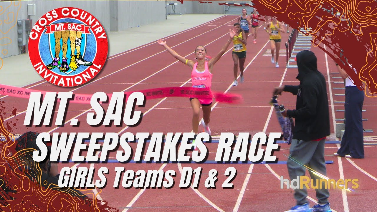 2025 XC - Mt SAC Cross Country Invite - Командный зачёт среди девушек (D1, D2)