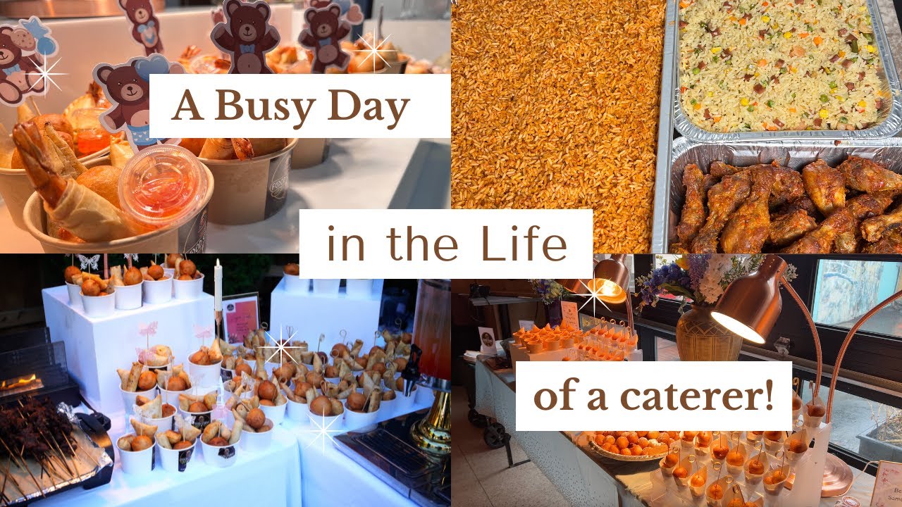 A Day in the Life of a CATERER | Small Business Owner vlog