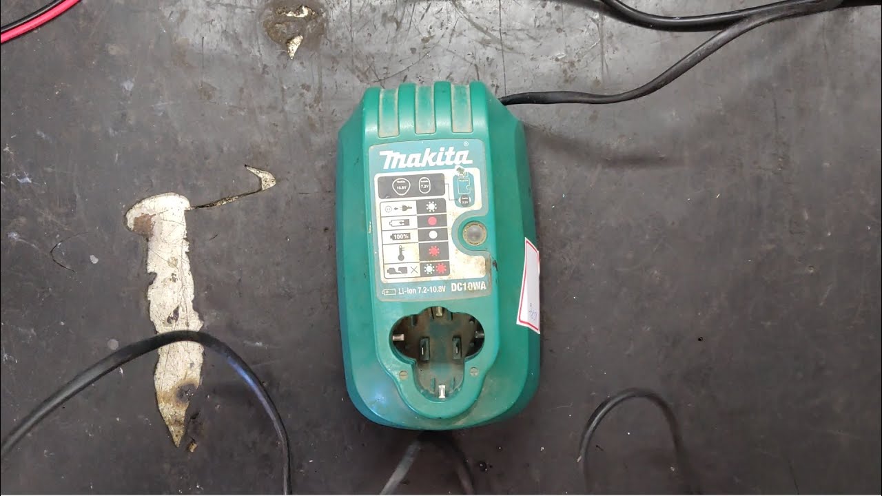 Reparo conserto carregador makita DC10WA NÃO LIGA
