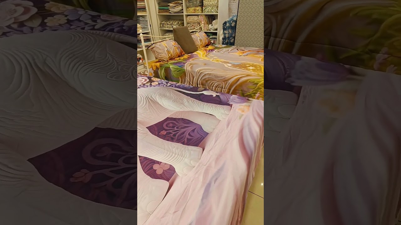 Grab This Premium 11D & 7D Bedsheet Set By visiting our Store or Call 9493080606