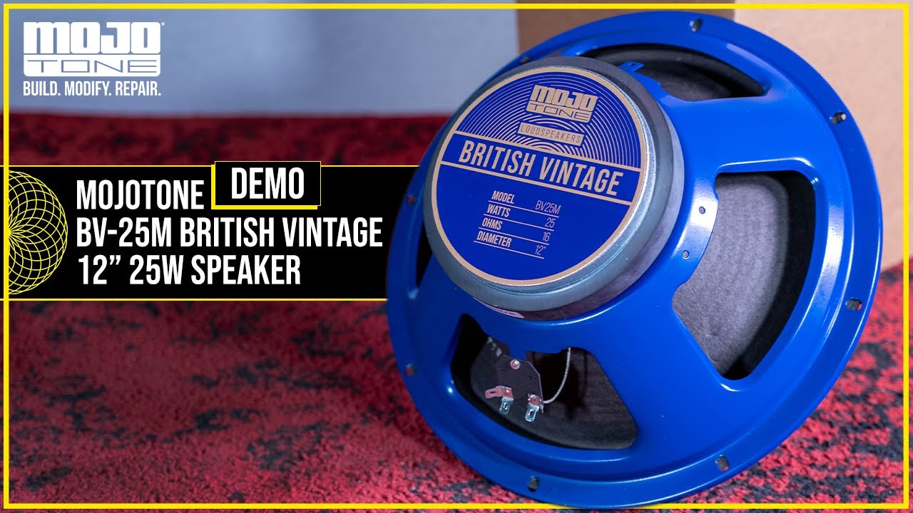 MOJOTONE's British Vintage BV-25M 12