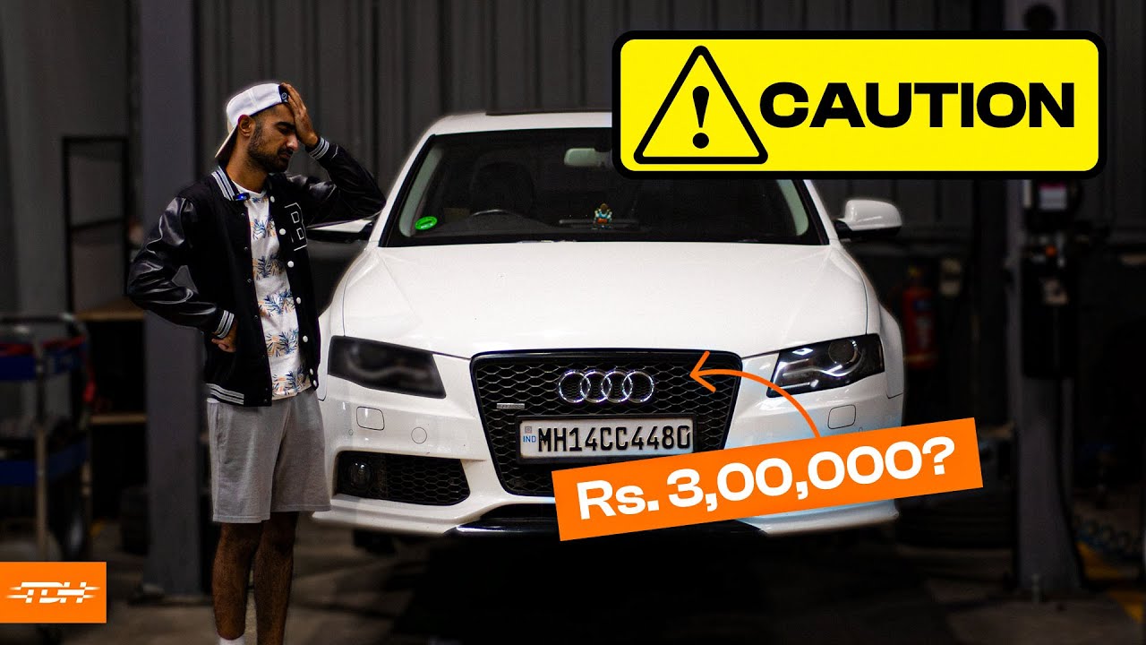 3 LACS worth of Suspension work on the Audi A4 3.0 TDI 🤯 | Project A4 (EP1)