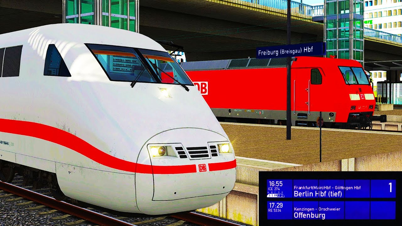 TEST! 3DZUG ICE1 NEU GTO SoundUpdate | LZB Störung Strecke | TRAIN SIMULATOR 2021 ☆ ICE 274 Bln Ostb