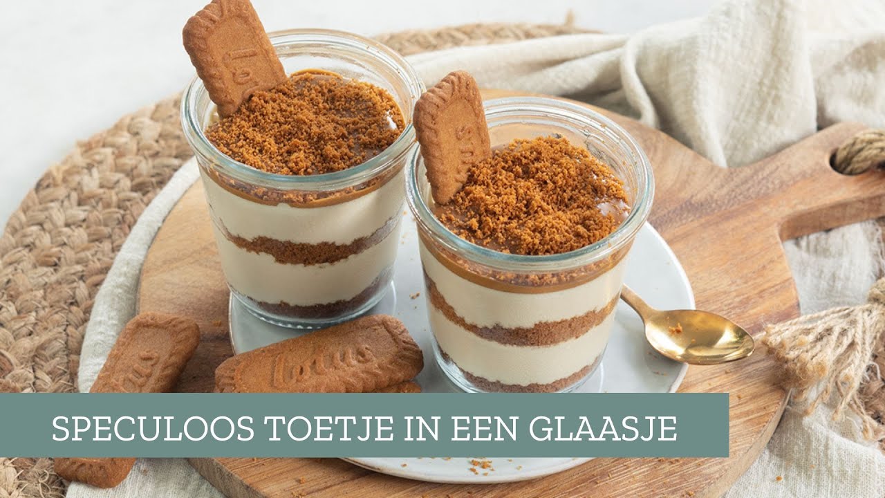 Simpel & superlekker speculoos toetje 🤎 | LeukeRecepten.nl