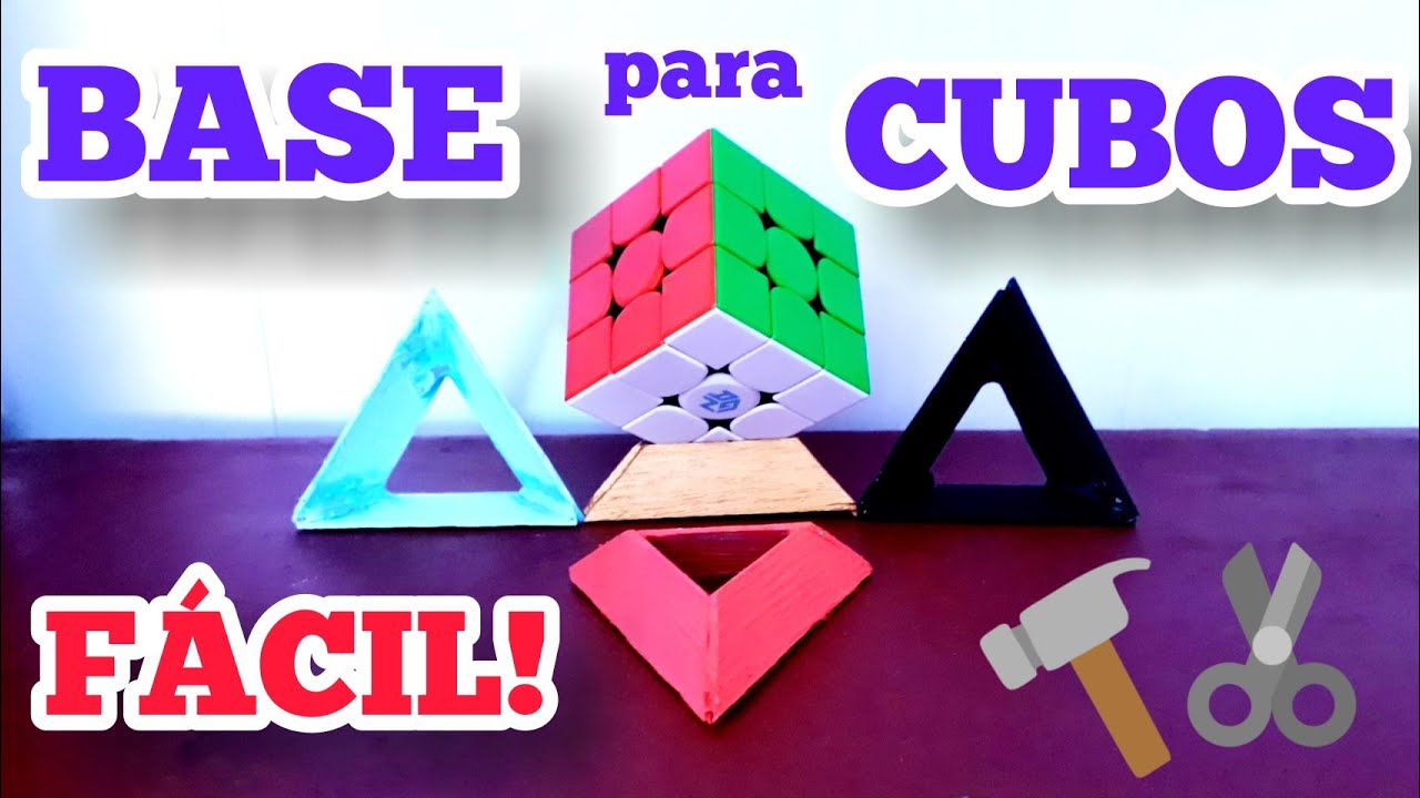 🛠 COMO HACER BASES PARA CUBOS RUBIK | CubeFast