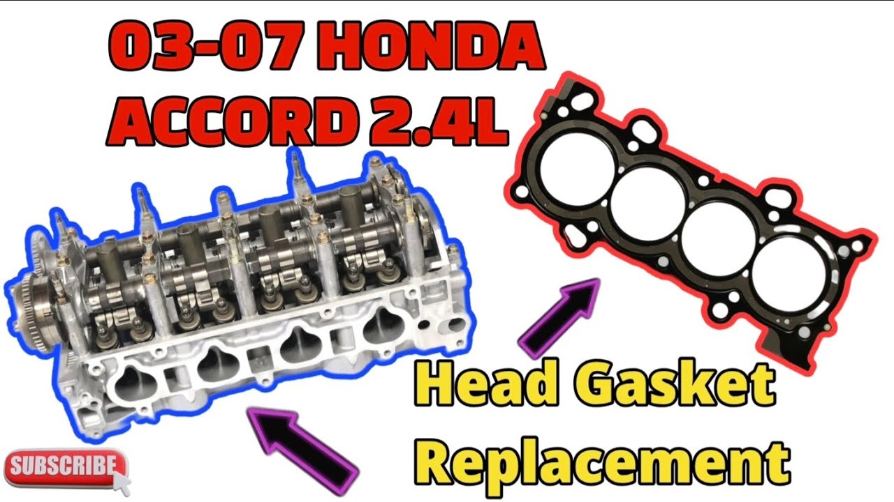 Cómo Instalar el Empaque de Cabeza Paso a Paso Honda Accord 2.4L 2003–2007 (Parte 2)