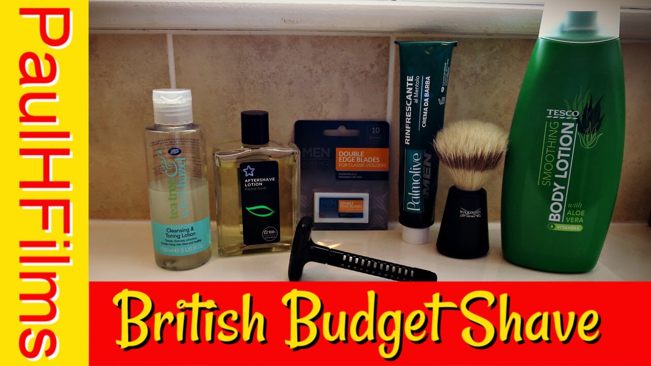 British Budget Shave and a (10min shave challenge) *Tagged*
