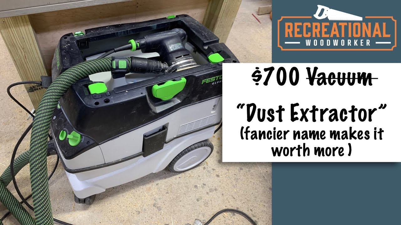 700 долларов за ПЫЛЕСОС?!?!? Почему я купил пылеудаляющий аппарат Festool CT26 || Любитель столяр...