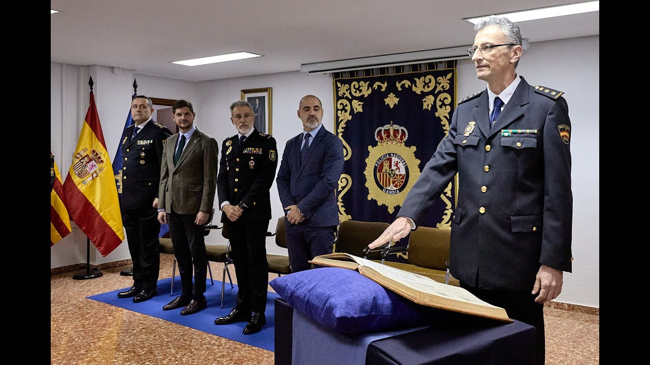 Nuevo comisario Policía Nacional Gandia