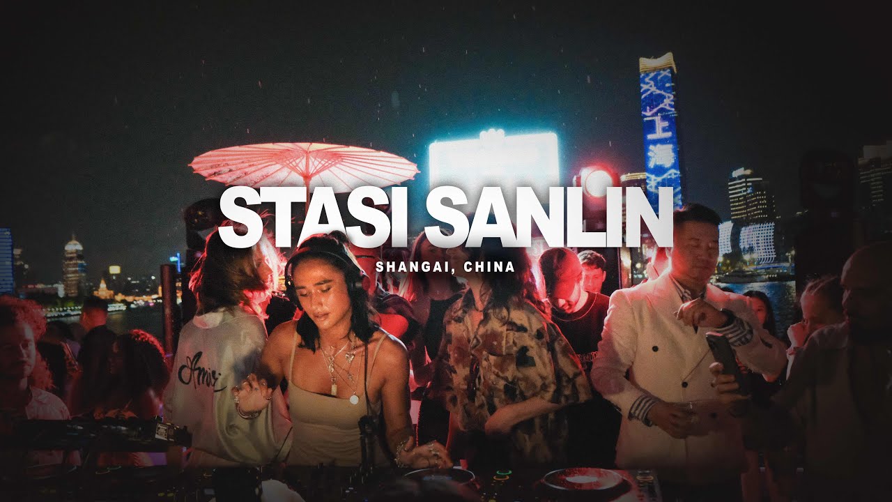 STASI SANLIN @Boatriders @technoandchill Boat party in SHANGHAI 🇨🇳