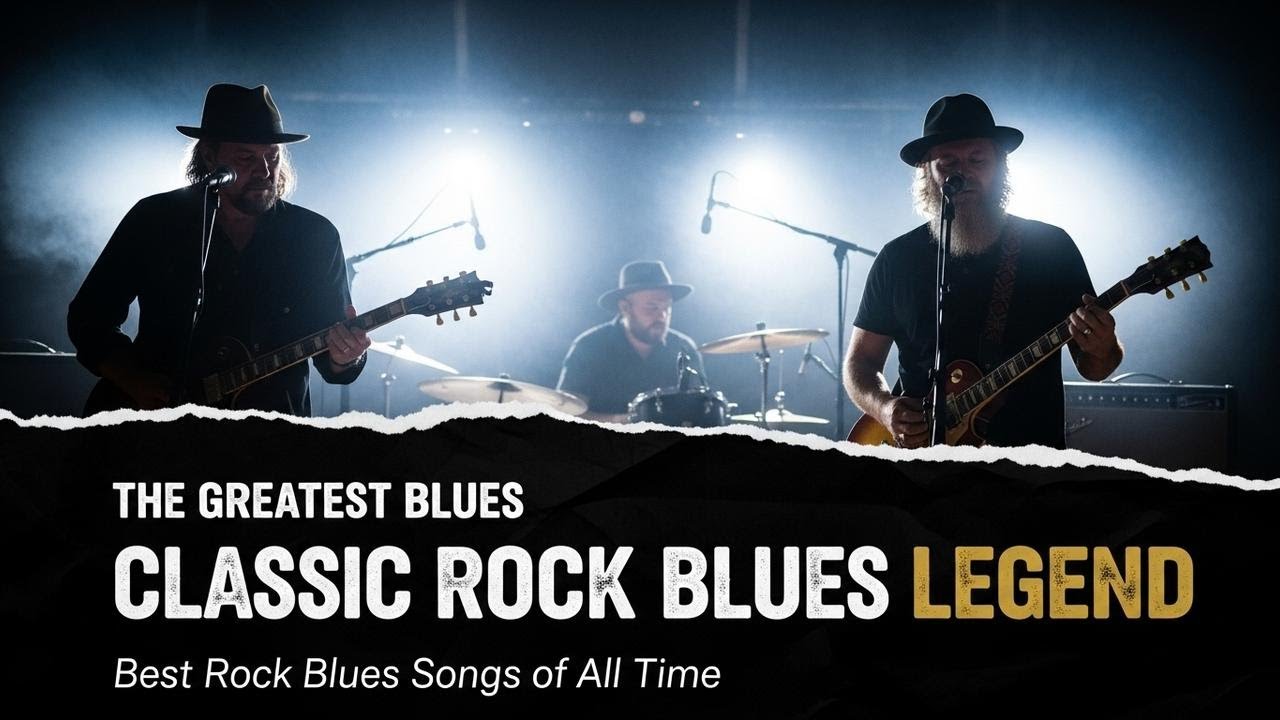 Muddy Waters, ZZ Top, Jimi Hendrix, BB King, Eric Clapton – Timeless Rock Blues Classics