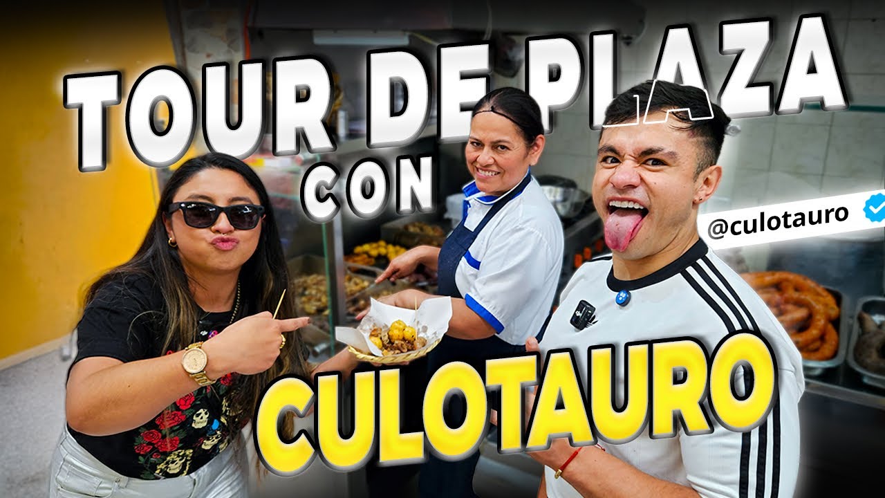 Tour Gastron&oacute;mico: Plaza de Mercado del Gal&aacute;n con CULOTAURO 😜🔥 | Los Insaciables