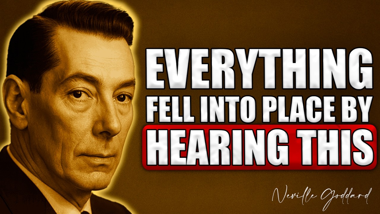 EVERYTHING FELL INTO PLACE by HEARING THIS WHILE I SLEEP | Neville Goddard