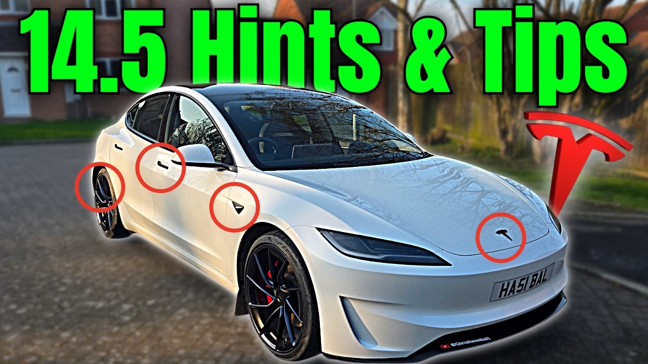 14.5 Tesla Tips & Tricks You MUST Know (Beginner to Advanced) | Model 3 & Model Y