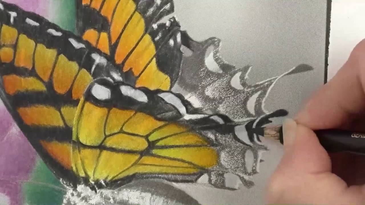 Colouring Tutorial: Beautiful Creatures Grey Scale pencil colouring.