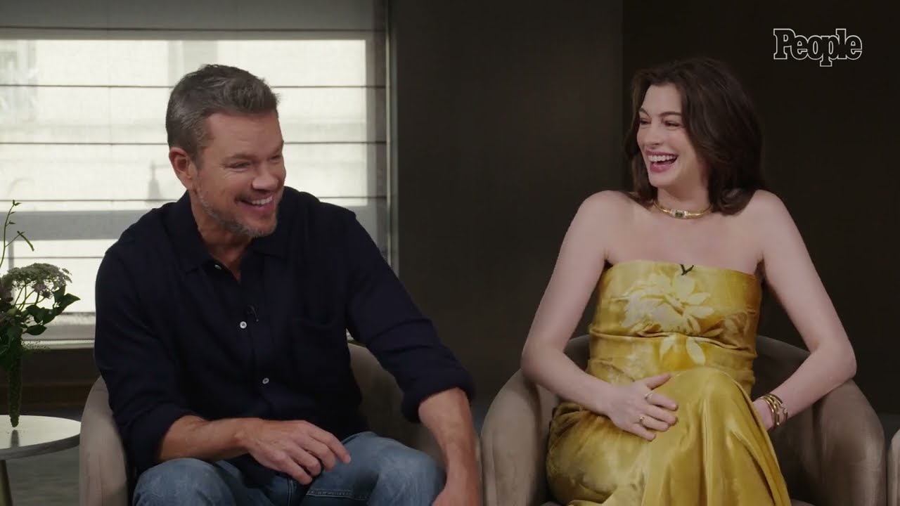 Christopher Nolan, Matt Damon, Tom Holland & Anne Hathaway talk The Odyssey | People (Part 1/2)
