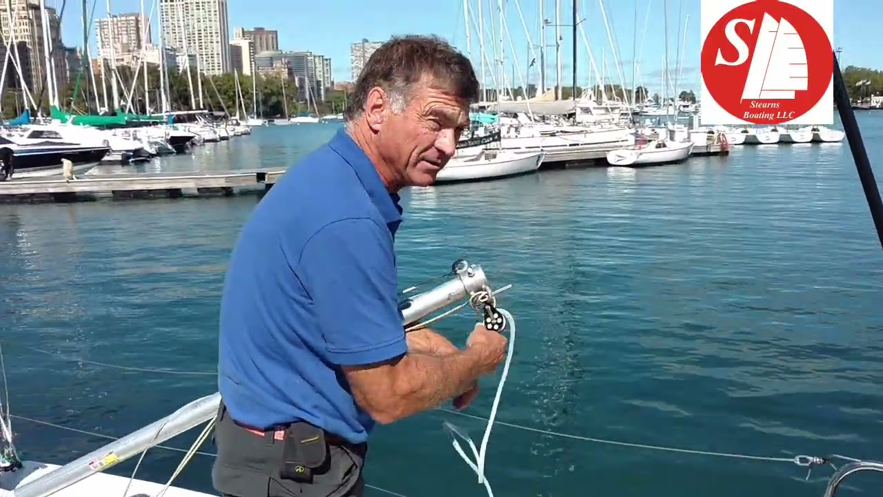 J/88 Sailboat Mast stepping