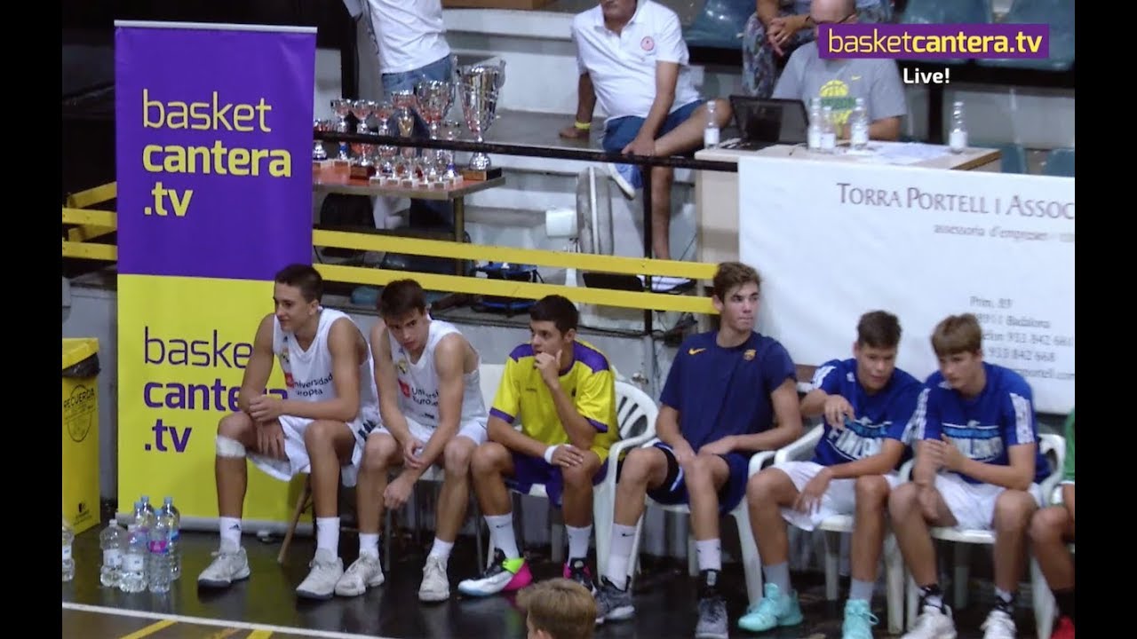 U16M - CONCURSO DE TRIPLES.- III Torneo Cadete Internacional de Sant Josep 2018 (BasketCantera.TV)