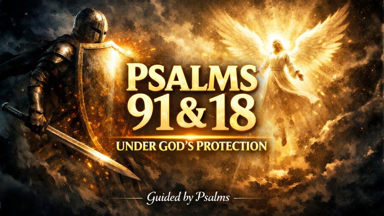 🔥 7 Times Psalm 18 + Psalm 91 — Prayer for Protection & Strength (Today) | Guided by Psalms