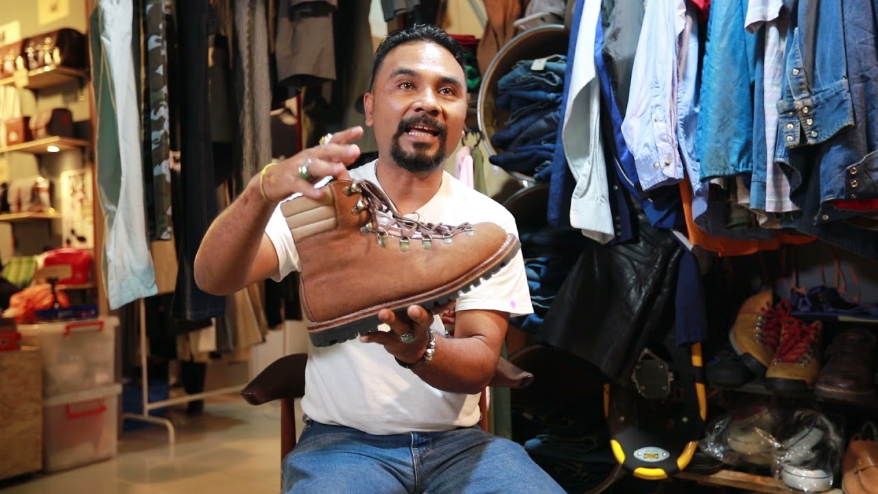 Vintage Boots รองเท้าบูธคาวบอย รองเท้าบูธไบเกอร์ รองเท้าบูธทหาร งานอเมริกา งานเยอรมัน #กรีนวินเทจ