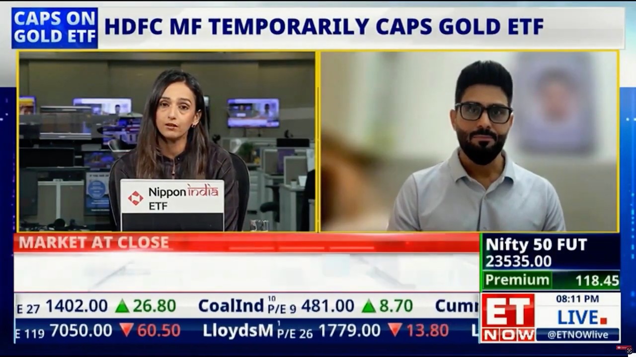 HDFC MF Restricts Gold ETF Buys: Should Investors Rethink Gold Allocation?