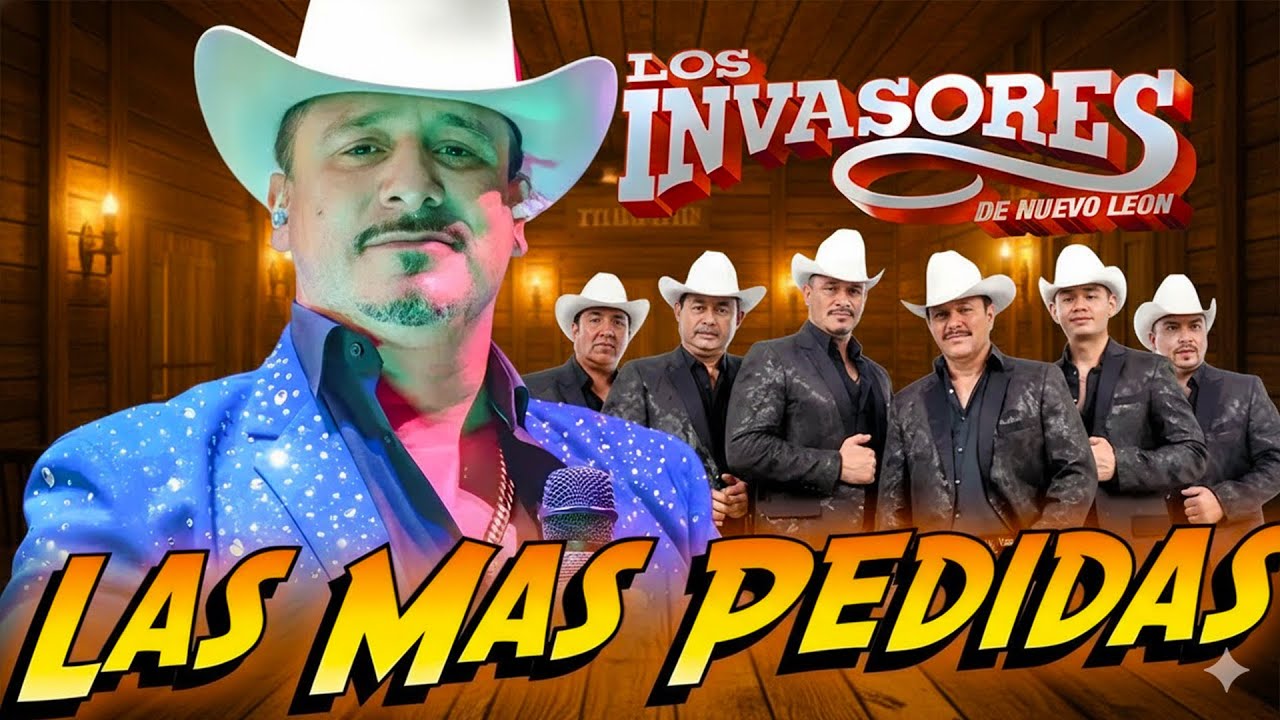 Los Invasores de Nuevo Leon Corridos Mix 2025 🎶Mix de Puras Viejitas Pa’ Pistear