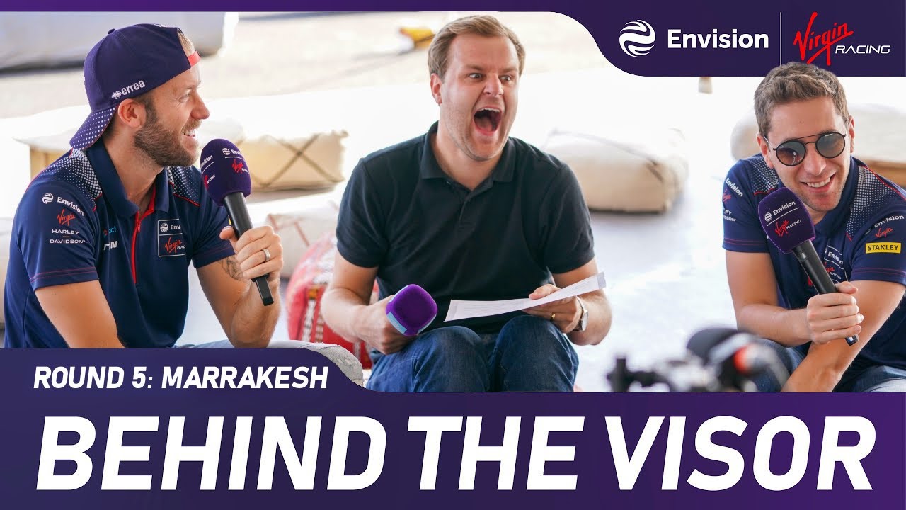 Does Sam Have A Flatulence Problem?! | Behind The Visor Ft. Alice Powell (Marrakesh E-Prix)