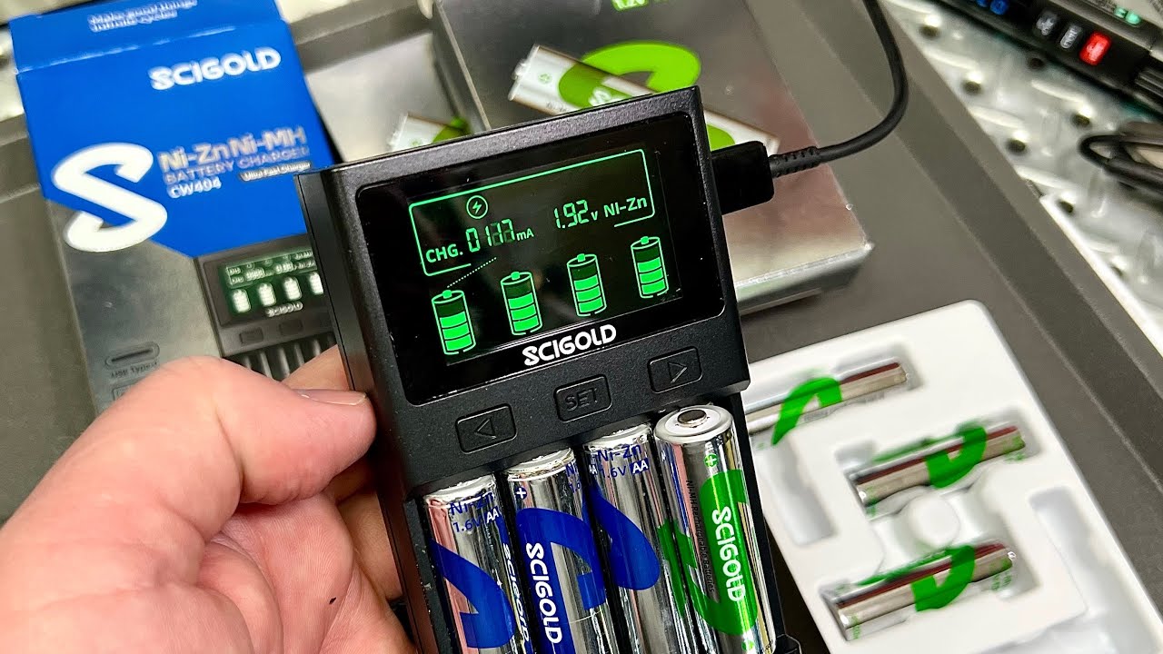 Better Batteries And Charger - Do they Exist? NiZn vs NiMH vs Alkaline