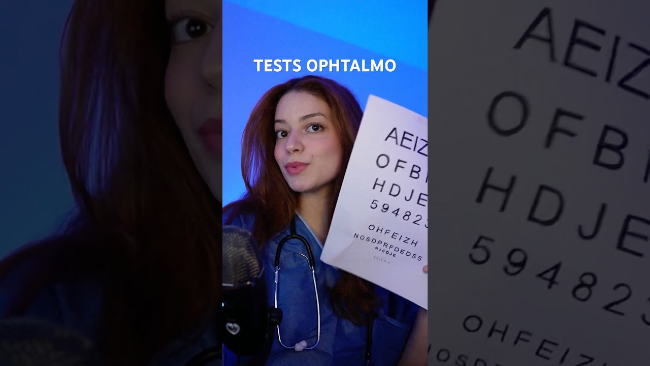 Fais ces petits tests d’ophtalmo 🩺✨ 