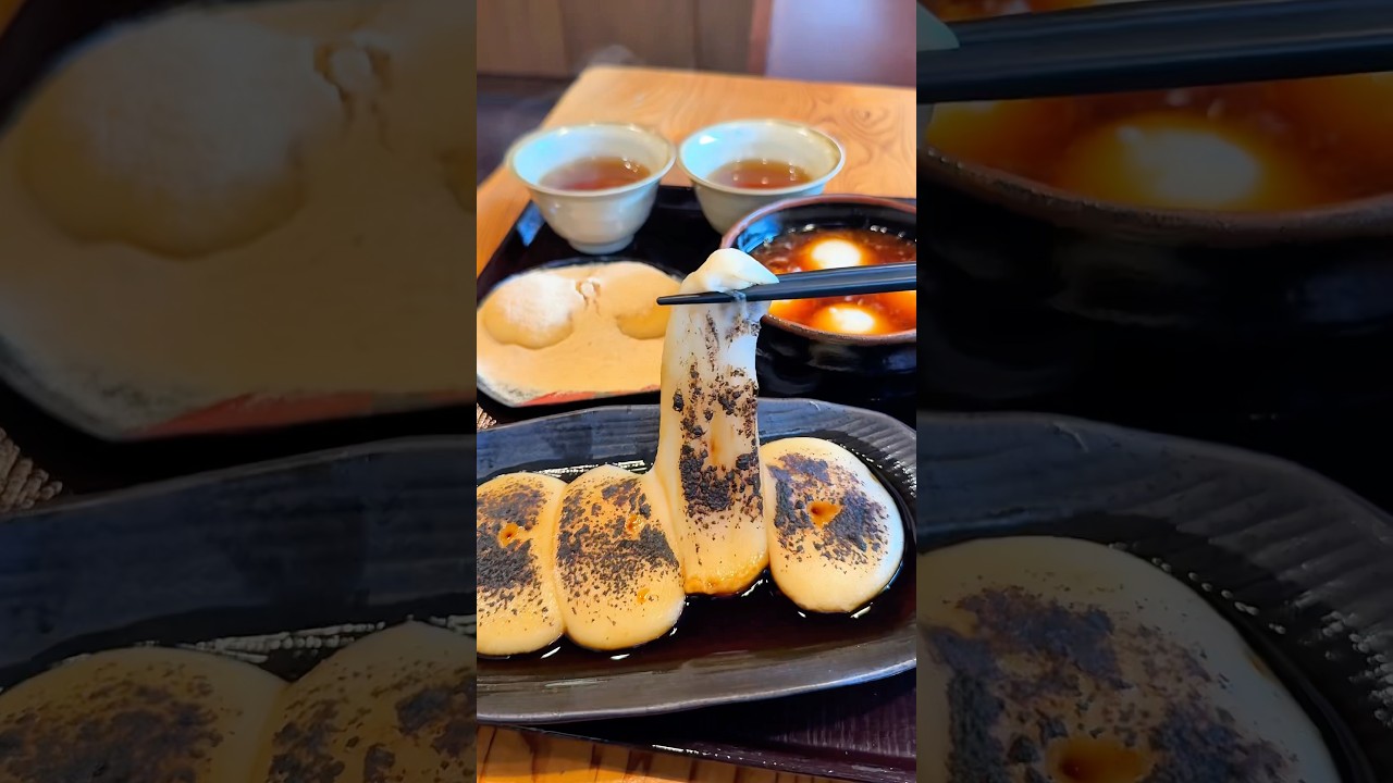 Freshly pounded delicious mochi✨