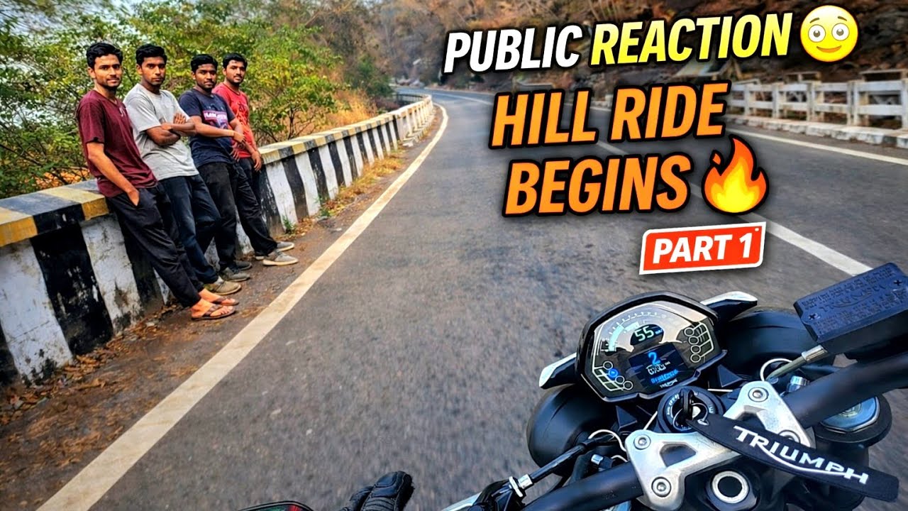 Twisty Roads & Pure Control 🔥 Street Triple 765 Hill Ride | Part 1 #youtube #viralvideo
