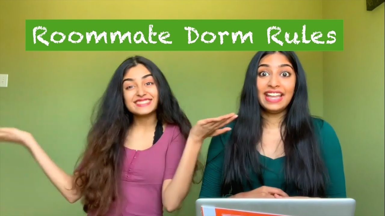 12 Dorm Rules to Have With Your Roommate ❤︎ Roomie Dormie Rules