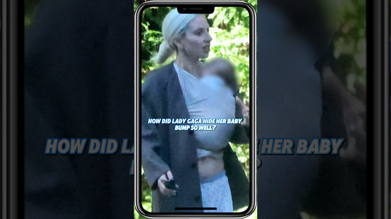 How Did Lady Gaga Hide Her Baby Bump So Well? #LadyGaga #CelebrityNews #pregnancy