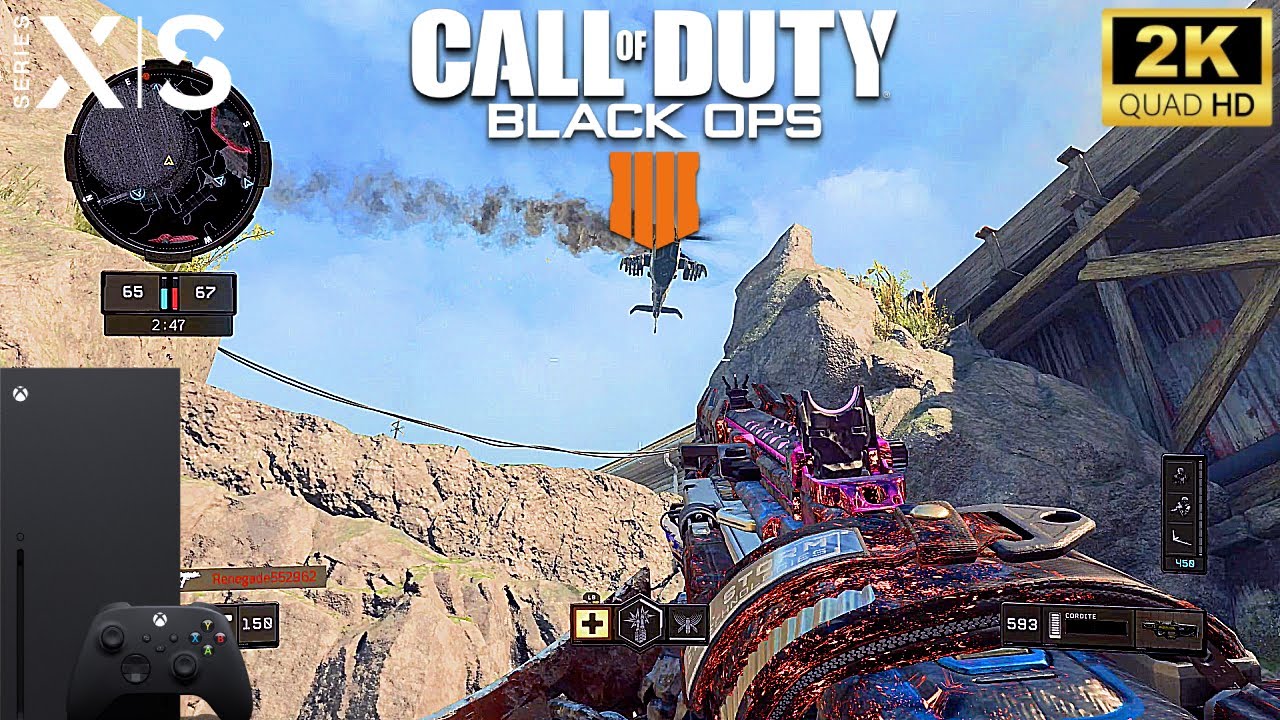 Black Ops 4 - Xbox Series X Gameplay in 2022 | 1440P 60FPS | Multiplayer