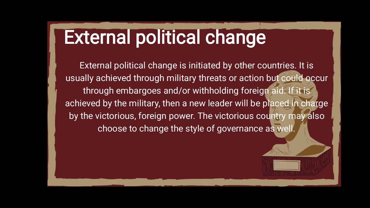Topic: POLITICAL CHANGE