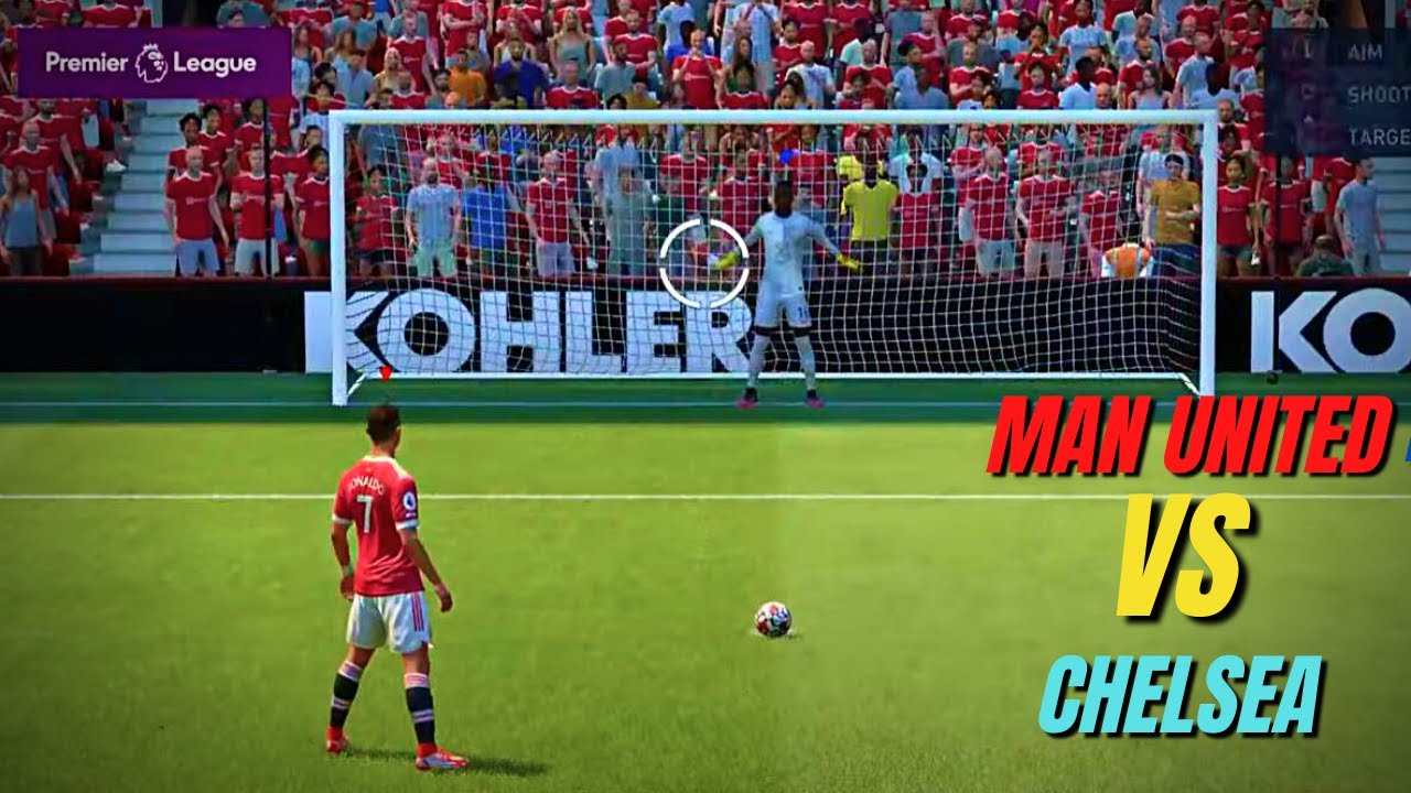 FIFA 2022 | Manchester United vs Chelsea Penalty Shootout | FIFA 22 Penalties PS4