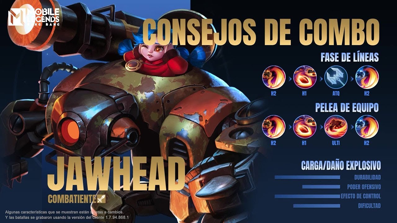 Héroe Destacado | Jawhead | Mobile Legends: Bang Bang