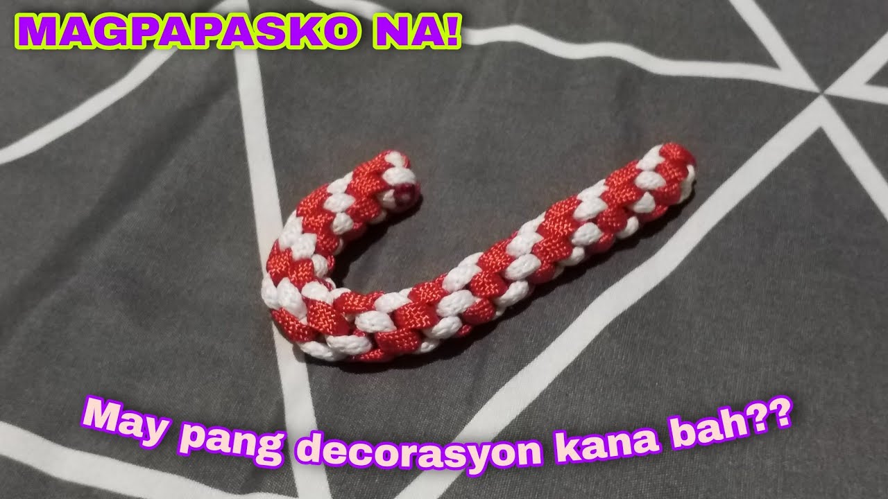 DIY ; CANDY CANE CHRISTMAS  TREE DECORATION | PPALAMUTI SA CRISTMAS TREE | Special TCK