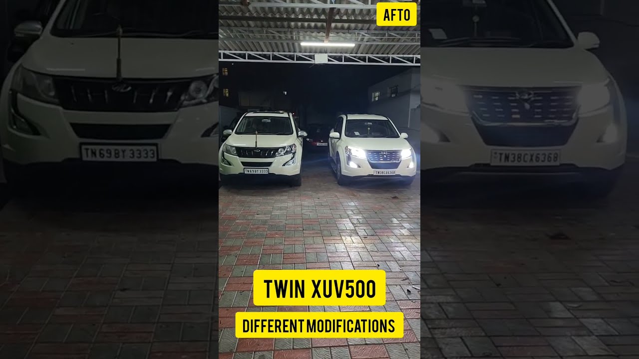 🚗TWIN XUV500 -2017 model & 2021 model - DIFFERENT MODIFICATIONS 🔥  