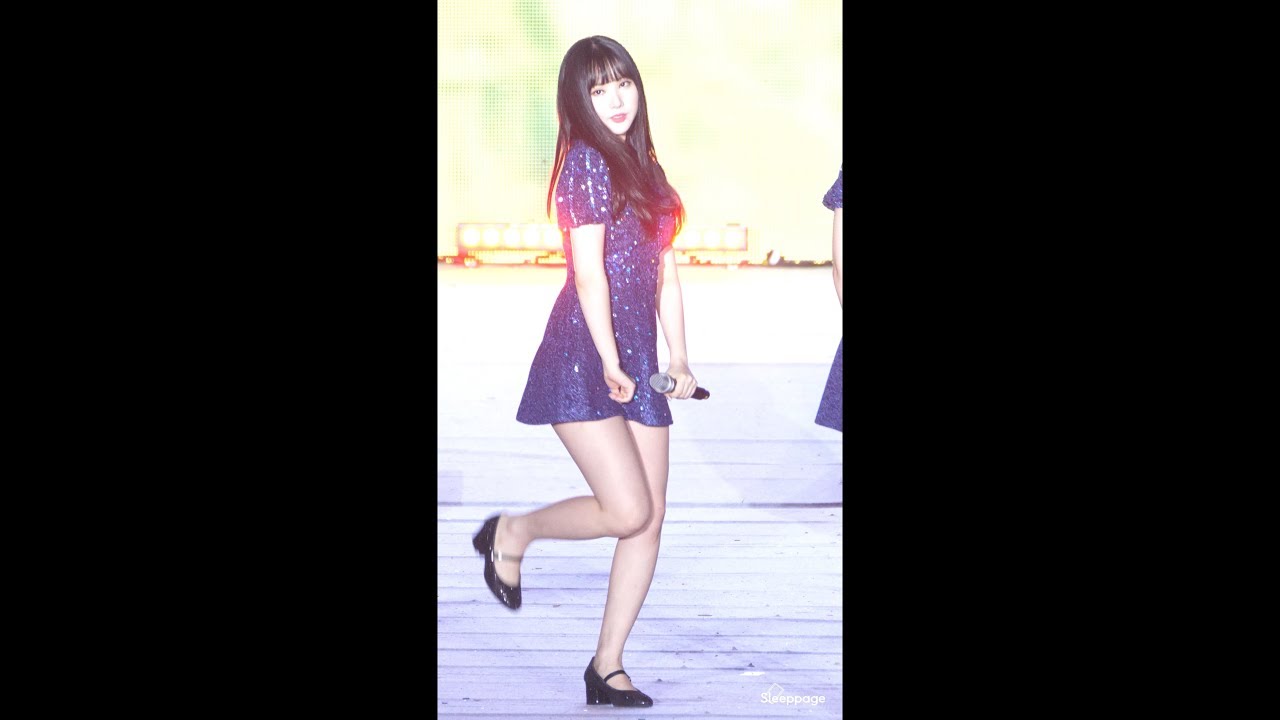 [4K] 180615 여자친구 GFRIEND 오늘부터 우리는 Me Gustas Tu 은하 Eunha @ 강원도민체전 By Sleeppage