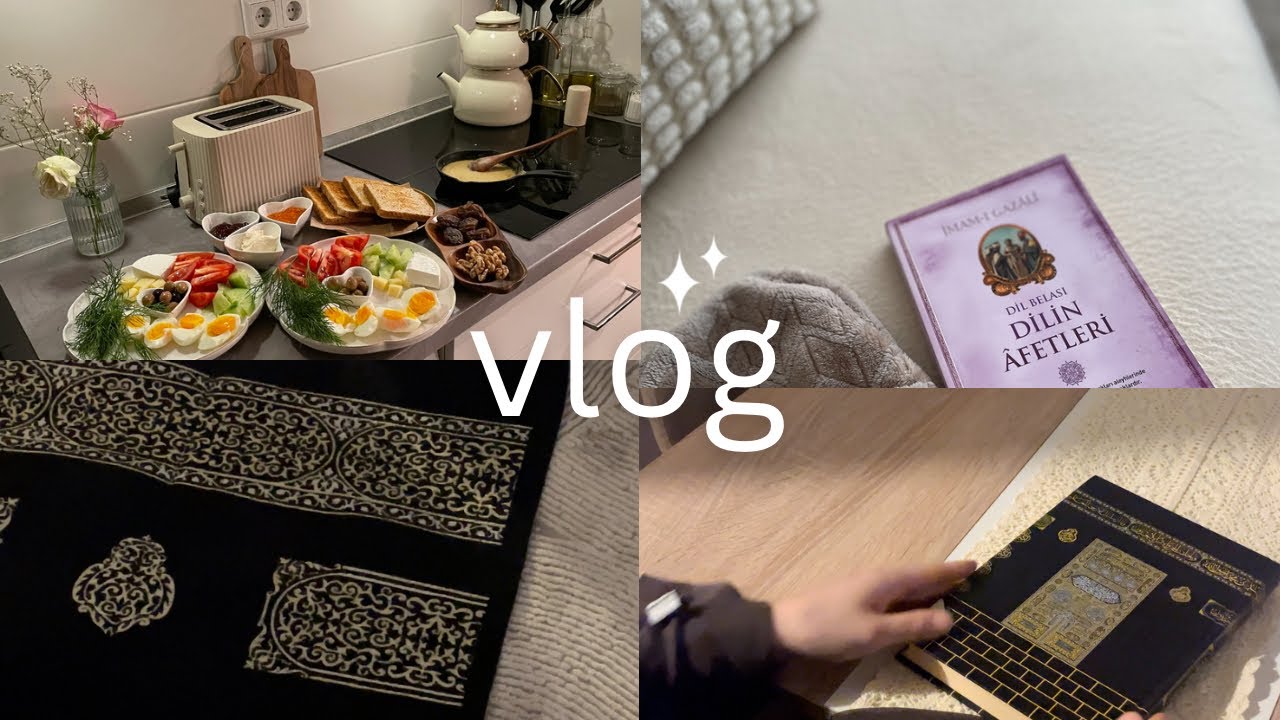 Ramazan Vlog | Birlikte sahur yapalım| sahur hazırlığı | Temizlik |