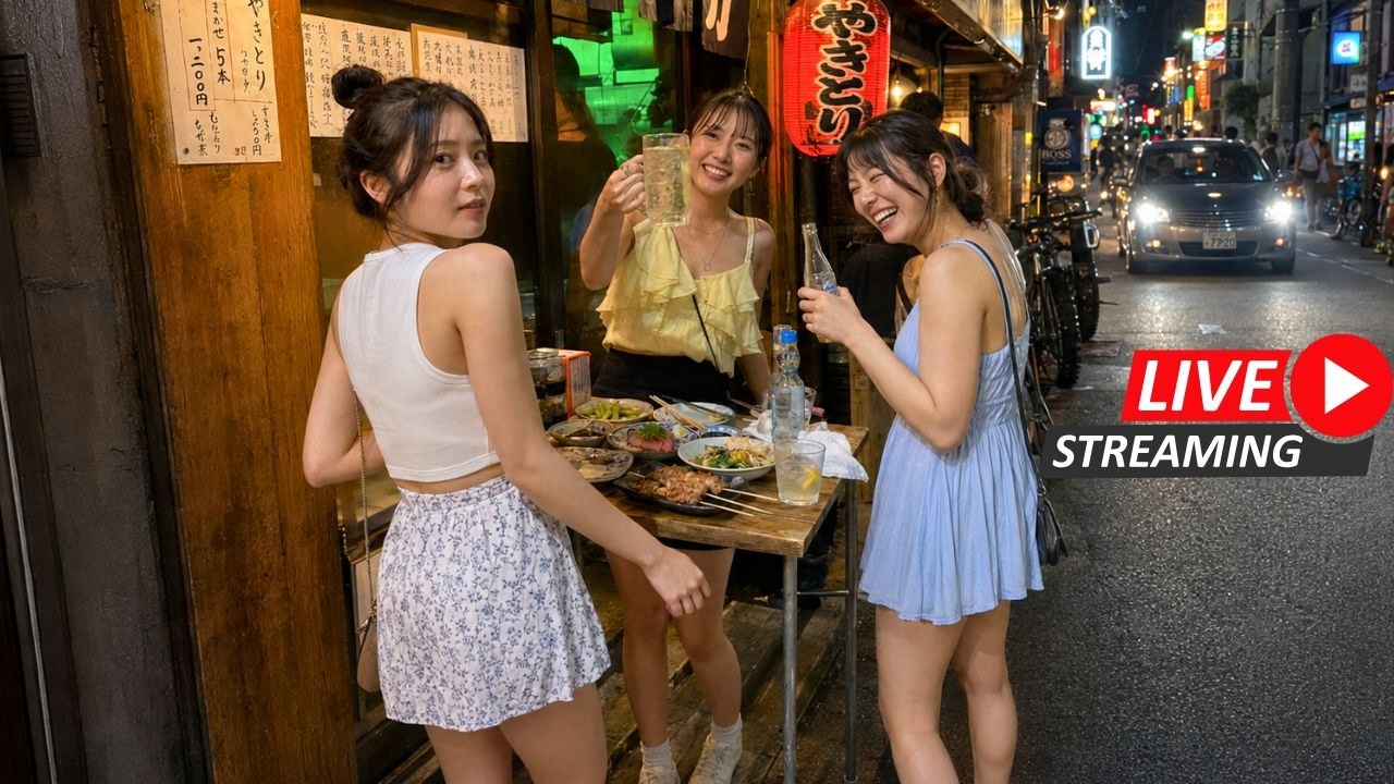 Sunday Night Walk Through Tokyo&rsquo;s Trendiest Streets 🔴 LIVE