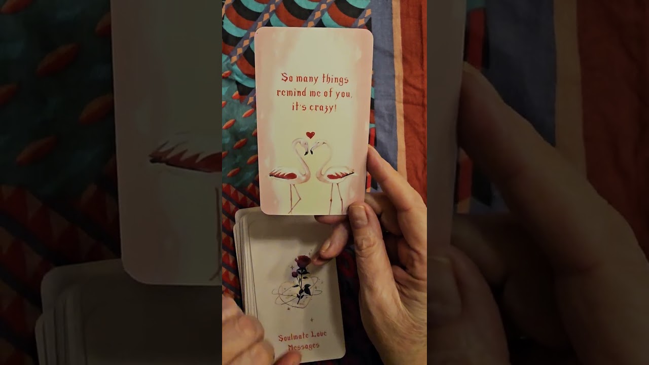 Your soulmate speaks..