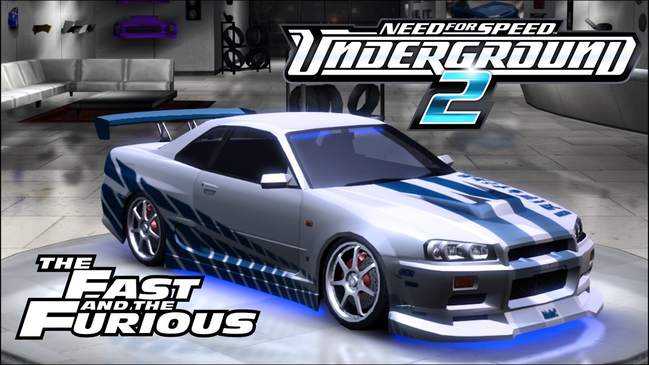 Nissan Skyline GTR R34 | Fast n Furious | Tuning & Customization | NFS Underground 2
